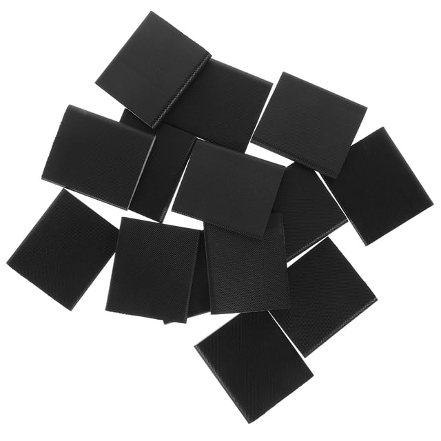 Miangastore Bande d'Étanchéité en Polyuréthane PU Noir 14 Pcs 1.97x1.65x0.20 Po