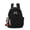 Black, variant on Large Capacity Aesthetic Corduroy Bow Printed Backpacks, Lightweight Coquette Backpack with Bowknot for Travel Work Daily Use (Pink)