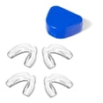 thumbnail image 2 of 6X Teeth Grinding Mouth Guards, Custom Perfect Fit Food Graded EVA Material Mouth Tray, Stop Teeth Clenching Bruxism Dental Guard Get a Good Sleep at Night, 2 of 7