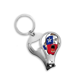 thumbnail image 1 of Chile Flag maquillaje Facial Mask gritando Cap Toenail Clipper Cutter, 1 of 3