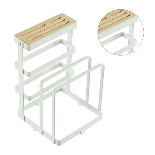 Knife Cutting Board Organizer,Knife Cutting Board Holder Cookware Storage Stand Kitchen Supplies Unbeatable Value