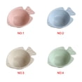 thumbnail image 3 of serony Wheat Straw Fish Shape Adorable Design Kids Meal Bowl Anti-scald Feeding Eating Bowl Tableware Dinnerware, 3 of 8