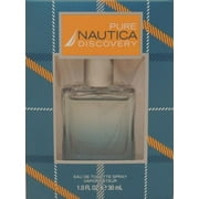 Nautica Pure Discovery by Nautica Eau De Toilette Spray 1 oz for Men