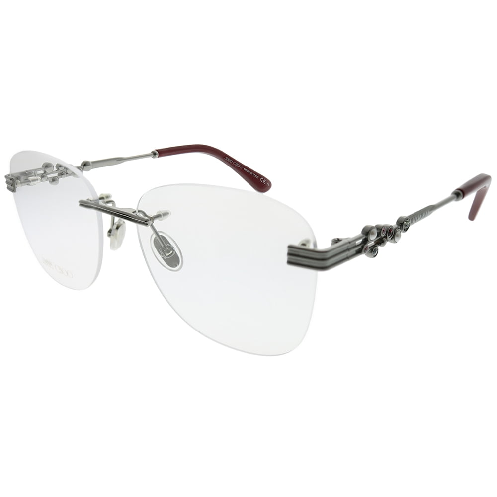 Jimmy Choo JC 214 GHP 54mm Womens Rimless Eyeglasses