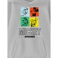 thumbnail image 2 of Mickey Mouse Modern Boys Apparel, Graphic Long Sleeve Hoodie, Sizes 4-18 (Little Boys & Big Boys), 2 of 3