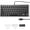 Space Gray, variant on Macally Small USB Wired Keyboard for Mac and Windows - 78 Scissor Keys, 13 Shortcut Compatible Apple Keyboard - Mini Compact USB Computer Keyboard That Saves Space and Looks Great - Space Grey