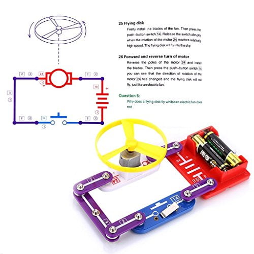 Circuits For Kids Elsky 335 Electronics Discovery Kit, Circuits