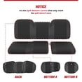 thumbnail image 2 of Juego de fundas de asiento UTV KEMIMOTO compatible con Polaris Ranger, 2 of 8