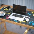 thumbnail image 3 of Long Mouse Pads for Desk,Cool Pet Background Dog Paw Desk Mats on Top Of Desks, Desk Mouse Pad Extra Large with 3mm Non-Slip Base and Stitched Edge for Gaming,Office,Work,Home 35.4"x15.7", 3 of 6