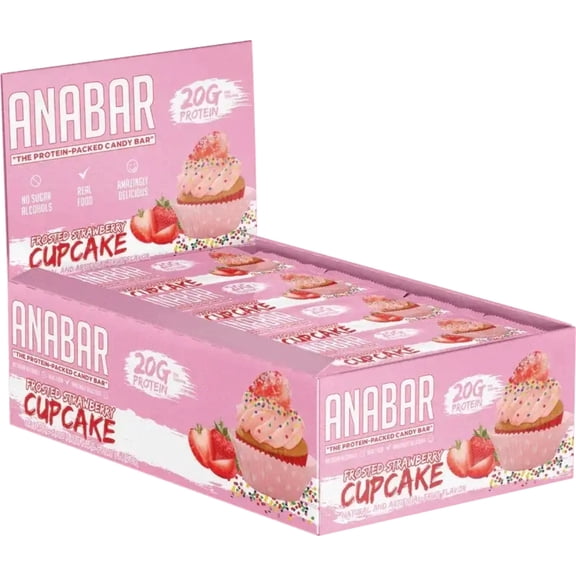 Strawberry Anabar Protein Bar 12 pack