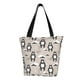 thumbnail image 1 of Fotbe Cartoon Bear Brown Bolsa de Playa con Estampado, Bolsa de Hombro, Bolsa de Mano Espaciosa, Bolsa de Viaje Ligera, Bolsa de Compras Versátil, 1 of 6