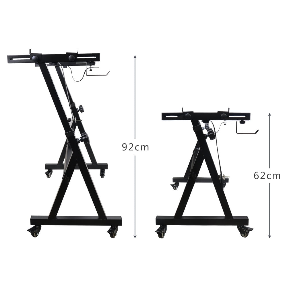 Heavy Duty Folding Keyboard Stand,Sturdy Reinforced Z Design w/ Adjustable Width & Height, Digital Piano Stand, Fits 54-88 Key Electric Pianos & Used for Travel & Storage,250 Pounds Load Capacity