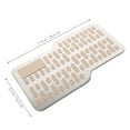 thumbnail image 2 of OUNONA Brake Clutch Pedal Pad Beige Car Accelerator Pedal Simple Design 1Pcs, 2 of 8