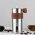 thumbnail image 3 of WINDLAND 2Pcs Manual Coffee Grinder Silicone Sleeve Adjustable Manual Coffee Bean Grinder, 3 of 8