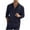 Navy, variant on Iugvhana Men's Casual Corduroy Shirt Button Down Pocket Fashionable Long Sleeve Lapel Shirts Leisure Comfort Fall Shirt Black XXXL