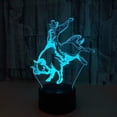 thumbnail image 5 of YSITIAN Night Light for Kids 3D Night Light Bedside Lamp with Remote Control Changing Xmas Halloween Birthday Gift E1116-115, 5 of 6