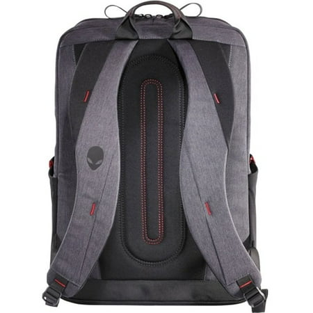 Alienware - Notebook Carrying Backpack - Black/Dark Gray/Heathered Gray
