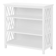 thumbnail image 1 of Coventry White Wood Open Shelf Bathroom Storage with Three Shelves, 1 of 7