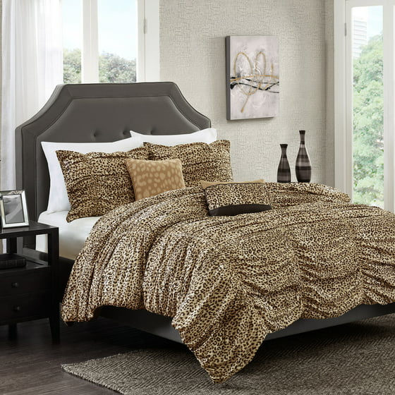 Better Homes and Gardens Zahara 5-Piece Bedding Comforter Set - Walmart.com