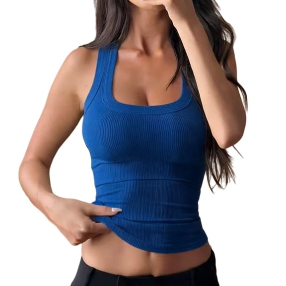 Tank Tops for Women Cute Neck Sleeveless Summer Tops