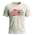 thumbnail image 1 of Playera de Star Wars para Caballero, con Estampados de la Nave Halcón Milenario Blanco Talla M, 1 of 4