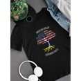thumbnail image 3 of American Grown Ukrainian Roots T-Shirt Men -Smartprints Designs, Male Large, 3 of 4