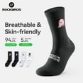 thumbnail image 6 of ROCKBROS Cycling Socks,Crew Sock,UnisexBreathable Nylon Sportsocks., 6 of 13