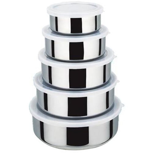 KitchenWorthy 15 Piece Stainless Steel Kitchen Set