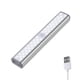 thumbnail image 1 of Debajo de las luces del gabinete Barra LED 680lm Motion Sensor Sensor Lámparas USB Tubo Cuerpo Humano Inducción 180 ° Dormitorio Noche Iluminación Hotel Blanco Luz 46led Methold HA011863-02B, 1 of 7