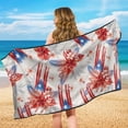 thumbnail image 4 of Garronmavis Puerto Rico Floral Car Seat Cover Towel 1 PC Front Seat Easy Installation Sweat Protection for Workouts Outdoor Activities Universal Fit for Cars SUVs Trucks Sedans Vans, 4 of 9