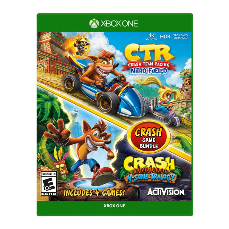 Crash Team Racing + Crash N Sane Pack, Activision, Xbox One, 047875884557 - Walmart.com