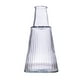 thumbnail image 4 of Juego Botella y Vaso de Vidrio con Diseño Acanalado, Capacidad 1.02 L / 238 ml, 4 of 11