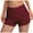 Rose Red, variant on Women's Menstrual Leakproof Swim Shorts Wide Waistband Beach Swimming Pool