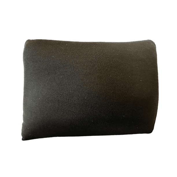 Mushy Pillows Microbead Mini Rectangle PillowBlack 8 Inches x 5 Inches