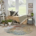thumbnail image 4 of Nourison Celestial Abstract Sealife 5'3" x round Area Rug, (5 Round), 4 of 11