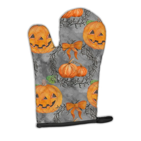 Carolines Treasures BB7521OVMT Watecolor Halloween Pumpkins Oven Mitt