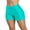 Aqua, variant on Women's Swimsuit Bottom Stretchy Fitness Board Short with Pockets Swim Trunk
