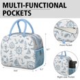 thumbnail image 6 of Lunch Bag Lunch Box for Women Reusable Insulated Lunch Bags,Water-Resistant Nautical Cooler Lunch Tote Bag, Large Capacity for Work Travel Picnic, 6 of 6