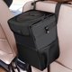 thumbnail image 1 of Cubo de basura para coche, con tapa y bolsillos laterales de almacenamiento, bolsa de almacenamiento plegable e impermeable para coche, organizador de coche, cubo de basura para coche, SUV, camión, 1 of 5
