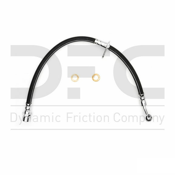 Rear Right Dynamic Friction Company Brake Line Hose 350-59189 For 2012-2015 Honda Civic, 2013-2015 Acura ILX