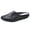 Black, variant on Fusalide Slip-On Shoes for Womens - Comfortable Breathable Hollowed out Beach Slippers with Rubber Outsole - Casual Faux Leather Clogs for Women Black