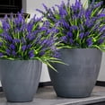 thumbnail image 4 of Plantas artificiales de lavanda Geegoods, 48 ramos, 37 cm, resistentes a los rayos UV, 4 of 7