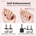 thumbnail image 3 of Kit de uñas Modelones Top Coat con gel de uñas Builder, 10 ml, 3 of 9