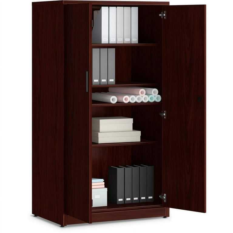 HON 10500 Series Mahogany Laminate Office Desking - 36 HON 10500 Series Mahogany Laminate Office Desking - 36