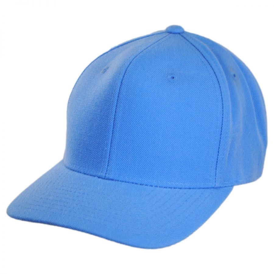 Wool Blend Snapback Baseball Cap - ADJUSTABLE - Light Blue - Walmart.com