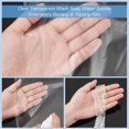 thumbnail image 4 of 150 Sheets Wash Away Stabilizer for Embroidery (7.87 x 7.87 Inch) Transparent PVA Stick and Stitch Embroidery Water Soluble Fabric Embroidery Stabilizer for Hand & Machine, 4 of 6
