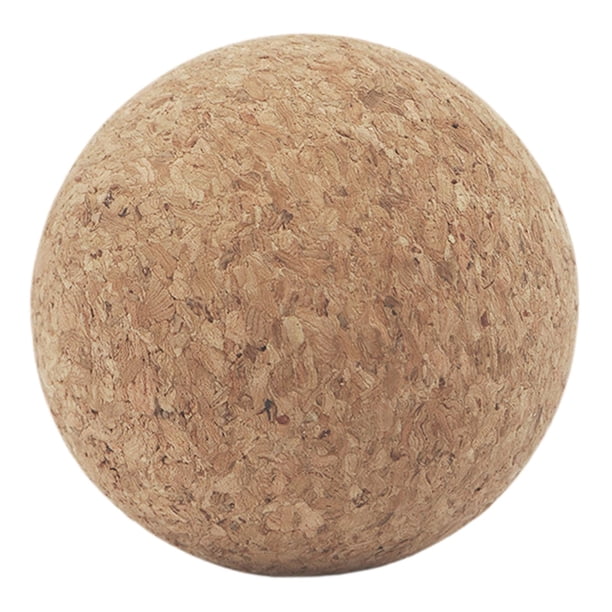 Pelota de masaje de corcho, pelota de fitness, masajeador de espalda, masajeador de pies, accesorio para la zona lumbar 1 centímetros