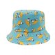 thumbnail image 2 of Sombrero de cubo con estampado de dibujos animados de verano, bonitos sombreros de pescador para mujeres y hombres, gorras de pesca reversibles de dos lados, 2 of 2