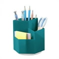 thumbnail image 6 of Clearance Office&Craft&Stationery under $5,360° Rotating Pen Holder 3 Grid Pen Holder Holder Office Supplies Storage Desktop Arrangement Cute Pencil Cup Pot For Home Office, 6 of 9