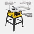 thumbnail image 2 of Sierra Circular de Mesa Portátil Stanley Extensible hasta 660mm con Motor de 1800W SST1801, 2 of 6